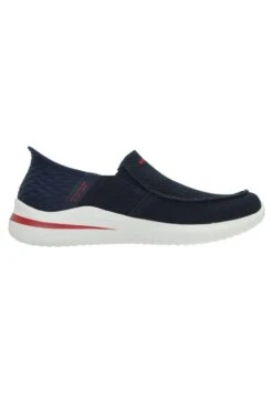 Skechers Delson 3.0 - Slip-Ons - Navy Knit -Skechers Sales Store b55e89701116493dacf30010afabfb39