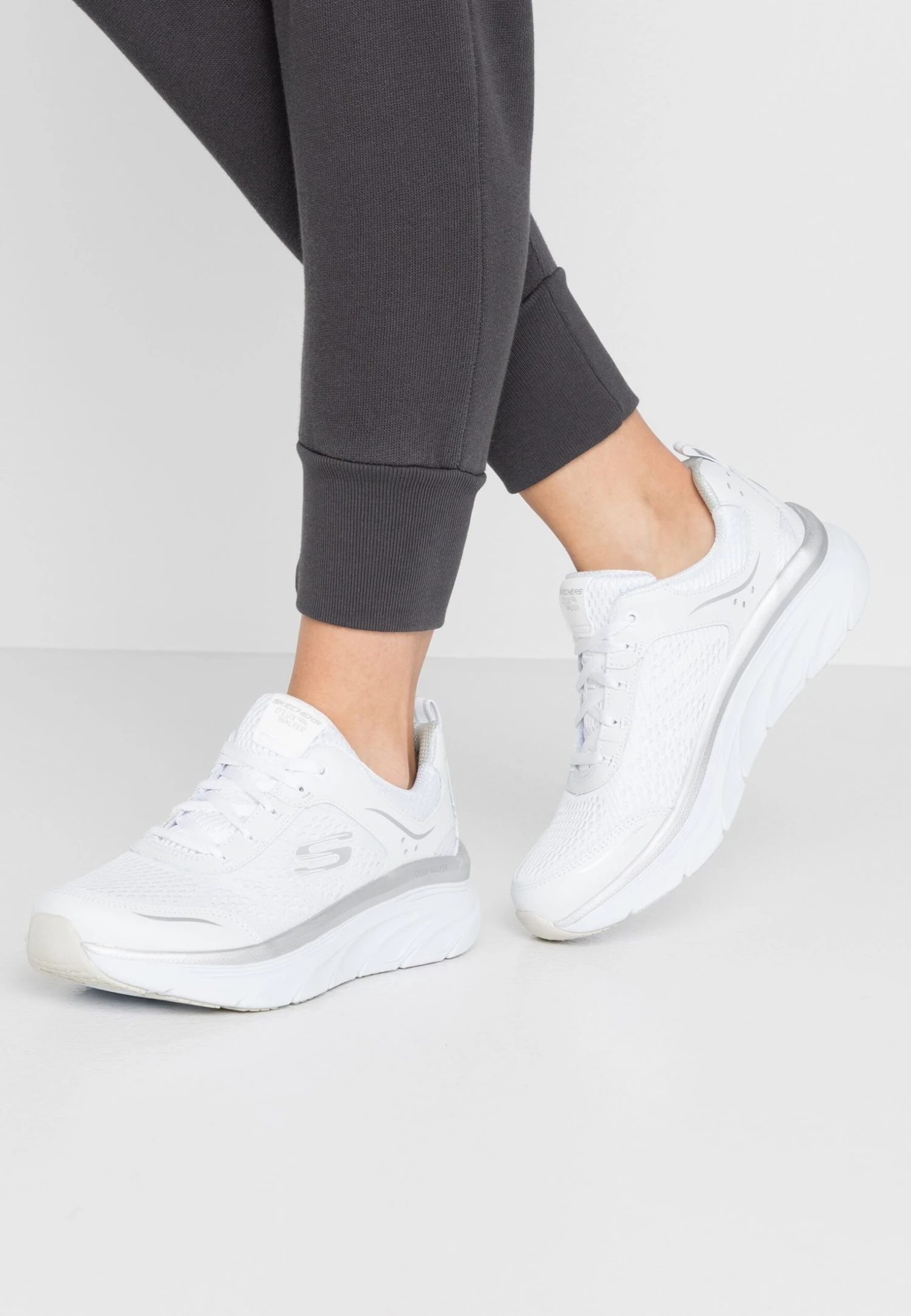 D'Lux Walker - Trainers - White/Silver 3 D'Lux Walker - Trainers - White/Silver