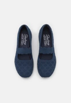 Skechers Seager - Ankle Strap Ballet Pumps - Blau -Skechers Sales Store b8301306bd7442f68dc9711e2c04d171