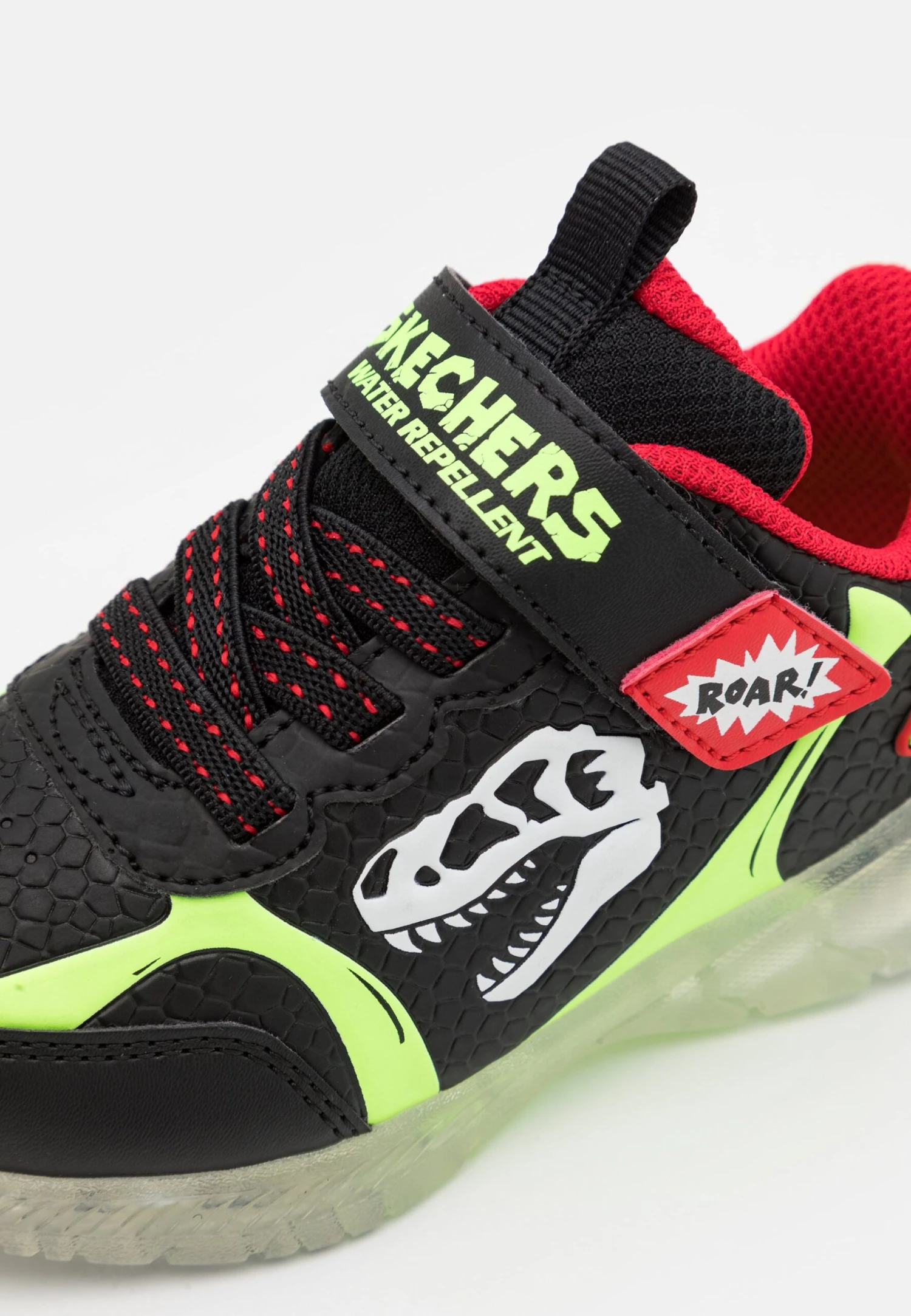 Skechers Illumi-Brights - Trainers - Black/Lime//Red 8 Skechers Illumi-Brights - Trainers - Black/Lime//Red - Image 6
