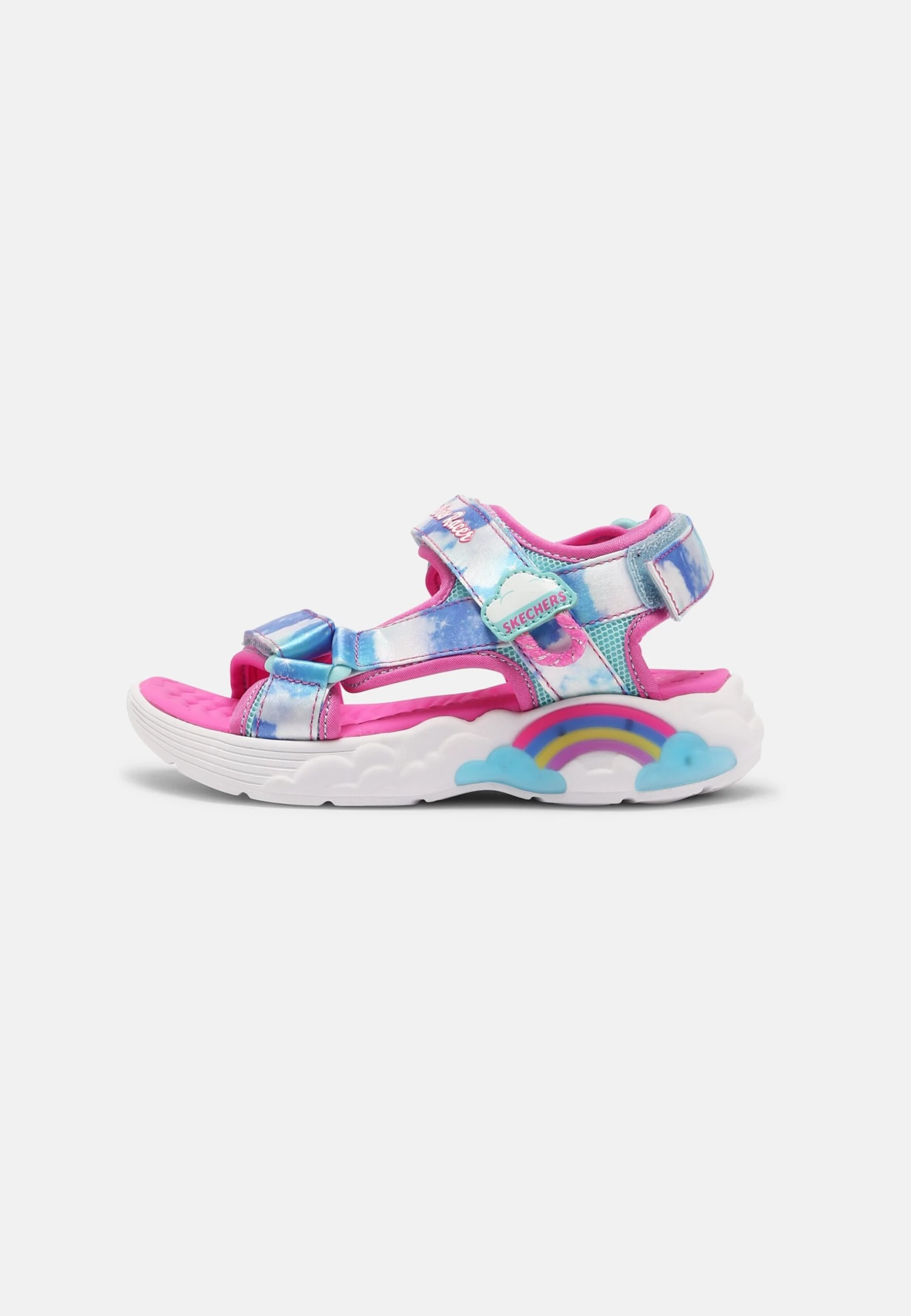 Skechers Rainbow Racer - Sandals - Pink/Blue 3 Skechers Rainbow Racer - Sandals - Pink/Blue