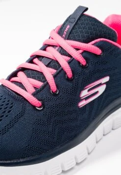 Skechers Graceful - Trainers - Navy/Hot Pink -Skechers Sales Store c9e681592f004193b6bcc00fb52f0c00