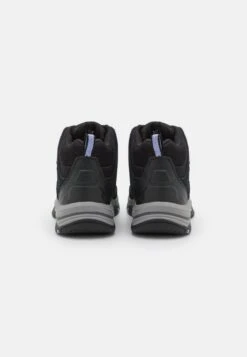 Skechers Trego - Classic Ankle Boots - Black/Lavender Trim -Skechers Sales Store e13a9992c2f24649acf9166550218a2d