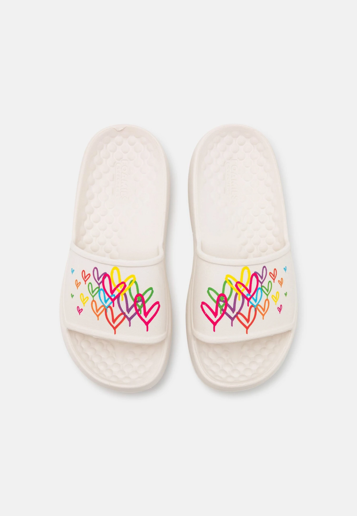 Foamies - Mules - White/Multi-Coloured 8 Foamies - Mules - White/Multi-Coloured - Image 6
