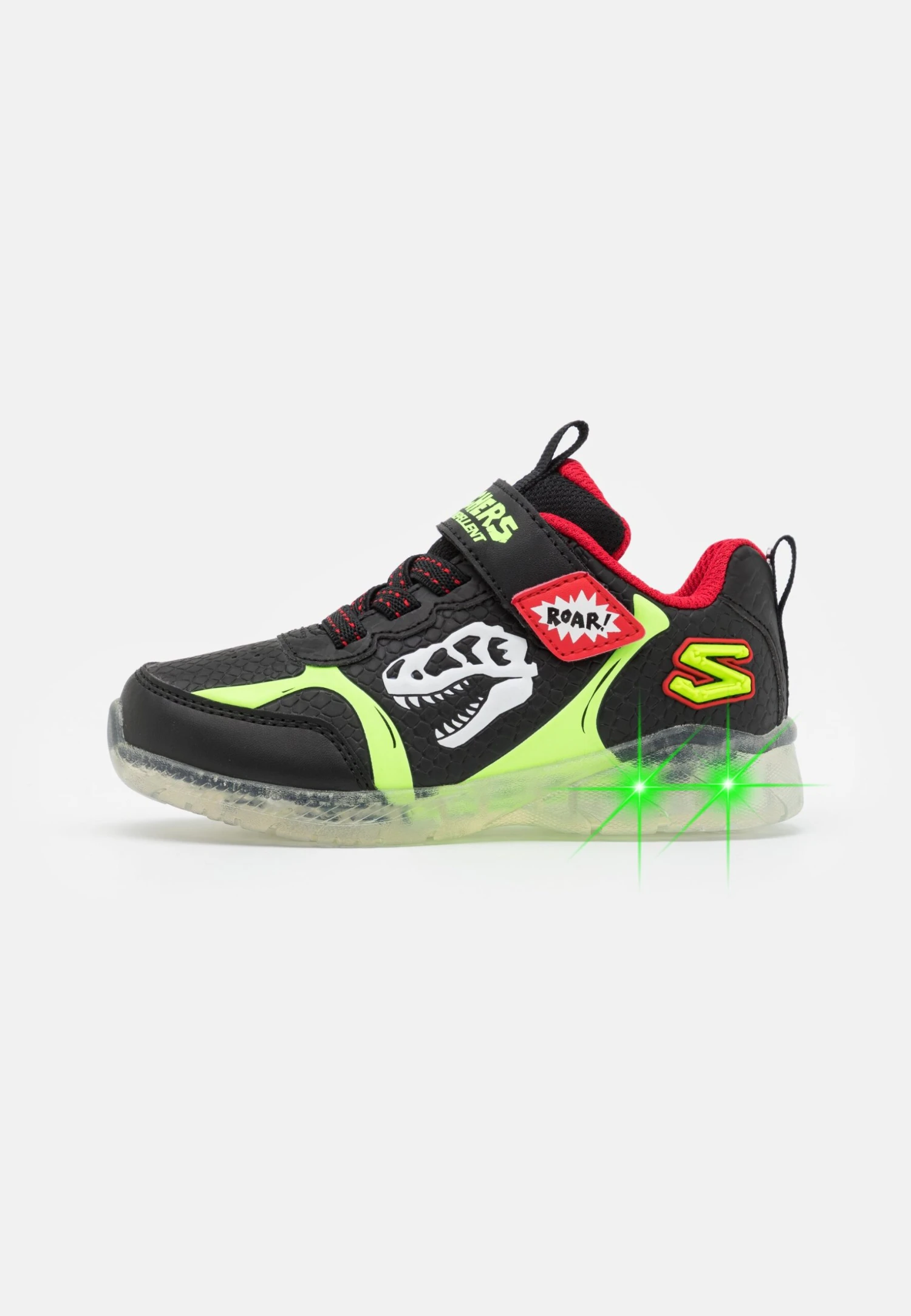 Skechers Illumi-Brights - Trainers - Black/Lime//Red 3 Skechers Illumi-Brights - Trainers - Black/Lime//Red