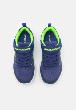 Skechers Microspec - Trainers - Navy/Lime/Silver -Skechers Sales Store e704e0a6b1d44aac9c3cb2a4d6961cf0