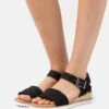 Desert Kiss - Wedge Sandals - Black -Skechers Sales Store e8fdd2c82f674d0d8aa9e3dd15135f13