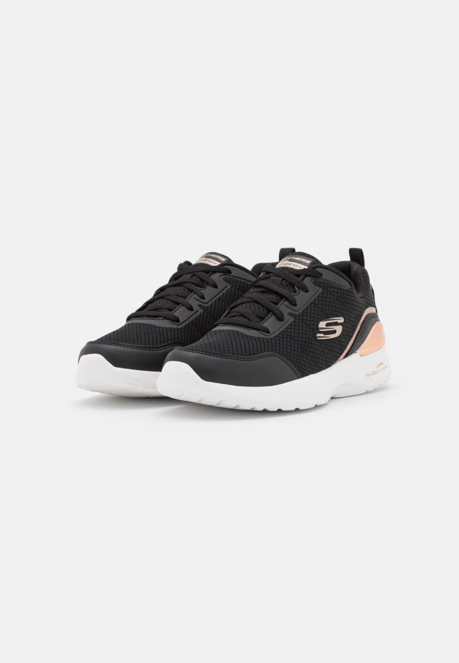 Skechers Skech Air Dynamight - Trainers - Black/Rose Gold 5 Skechers Skech Air Dynamight - Trainers - Black/Rose Gold - Image 3