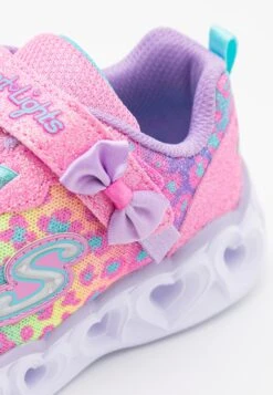 Skechers Heart Lights - Trainers - Hot Pink /Lavender/Aqua -Skechers Sales Store f4b1d8c517b74ce8ab2a11a25fd889cf