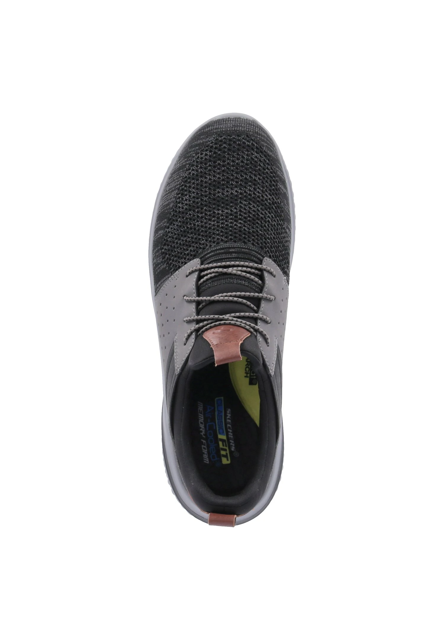 Skechers Delson3.0-Cicada - Trainers - Grau Schwarz 4 Skechers Delson3.0-Cicada - Trainers - Grau Schwarz - Image 2